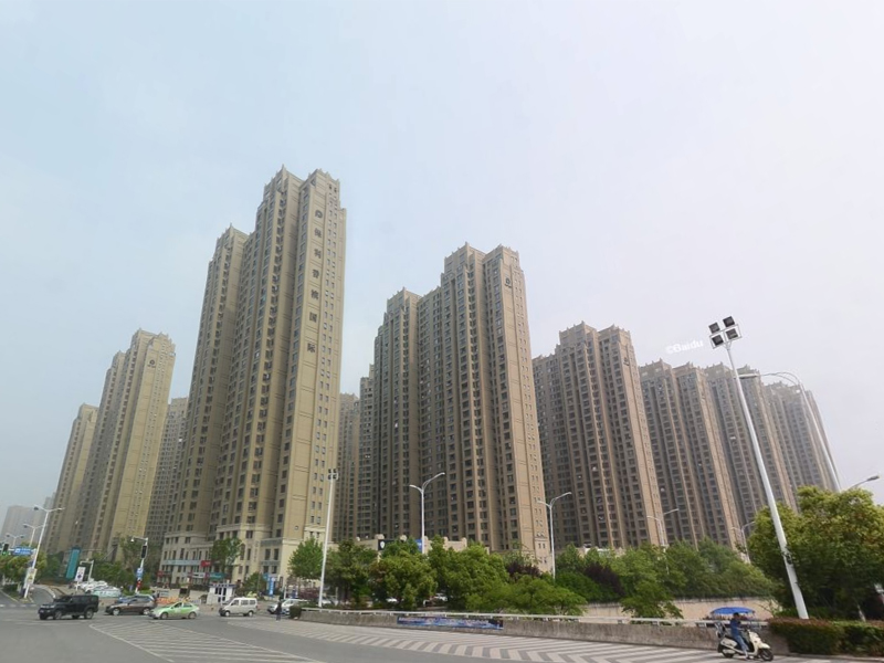 合肥保利香檳國際小區百葉窗、樓梯扶手定制