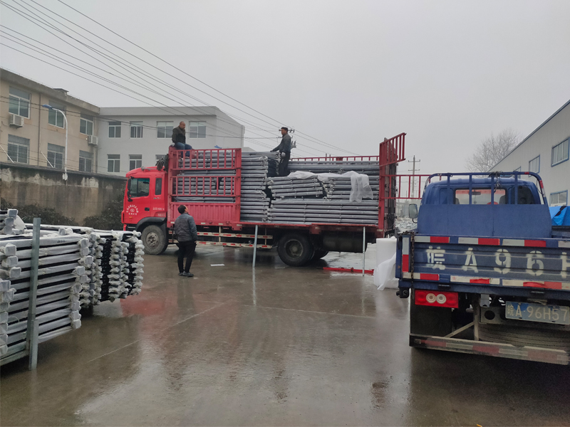 金用護欄2021年1月22日鋅鋼陽臺護欄發貨！