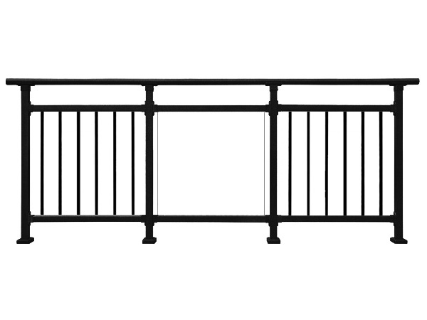 鋅鋼玻璃陽(yáng)臺(tái)欄桿圖片2